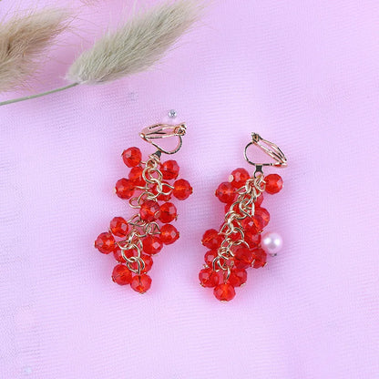 Women’s Luxury Grape Cluster Earrings 
