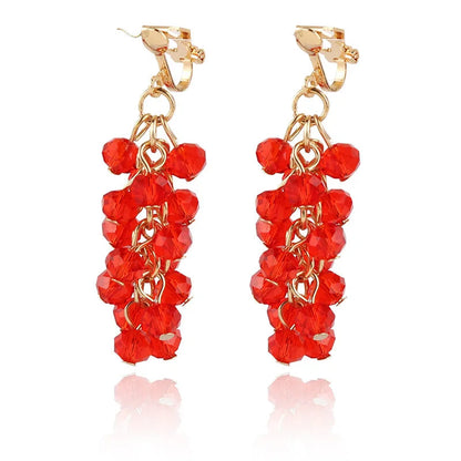 Women’s Luxury Grape Cluster Earrings 