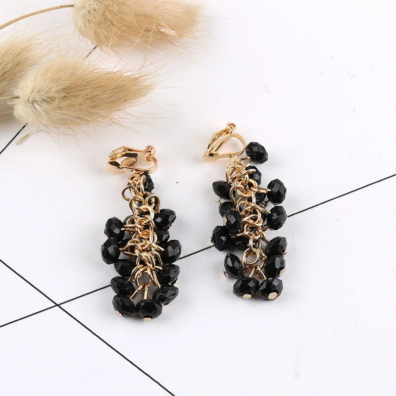 Women’s Luxury Grape Cluster Earrings 