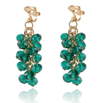 Women’s Luxury Grape Cluster Earrings 