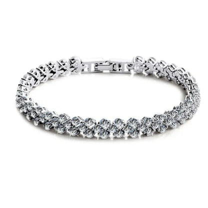 Luxury Elegant Rhinestone Chain Bracelet