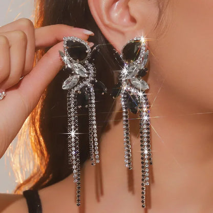 Women’s Luxury Sparkling Crystal Earrings