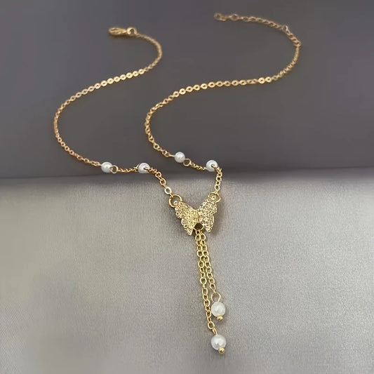 Elegant Butterfly Necklace