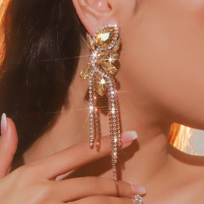 Women’s Luxury Sparkling Crystal Earrings