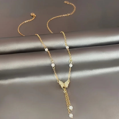 Elegant Butterfly Necklace