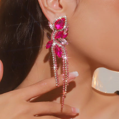 Women’s Luxury Sparkling Crystal Earrings