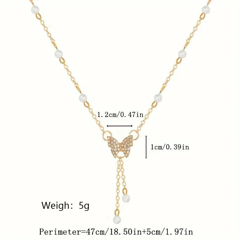 Elegant Butterfly Necklace