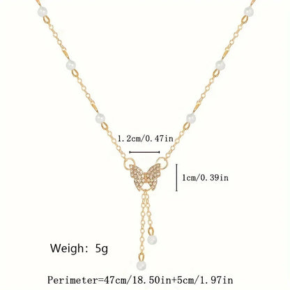 Elegant Butterfly Necklace